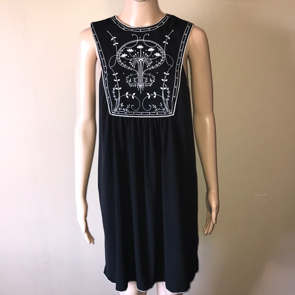 Max Studio Retro 1960s stretch shift dress size medium